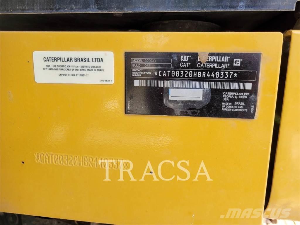 CAT 320GC Bagri goseničarji