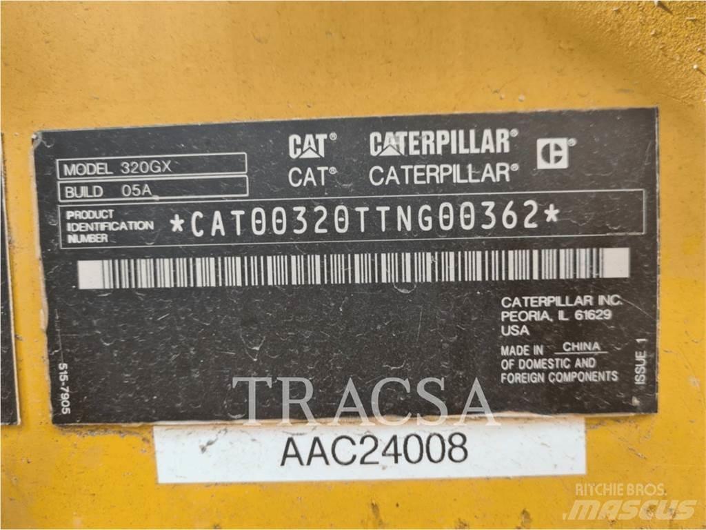 CAT 320GX Bagri goseničarji