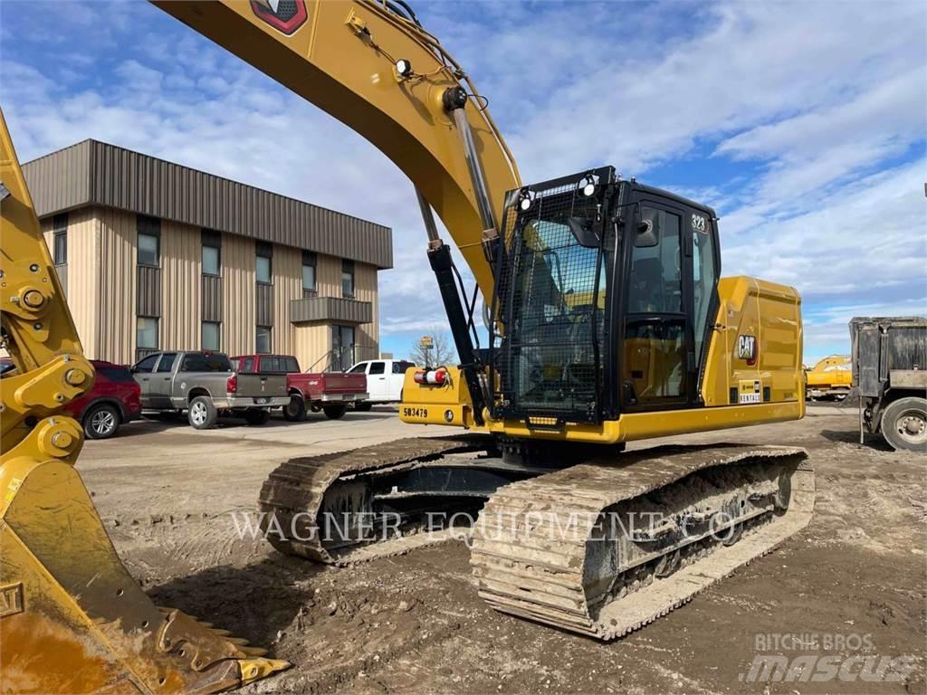 CAT 323 Bagri goseničarji