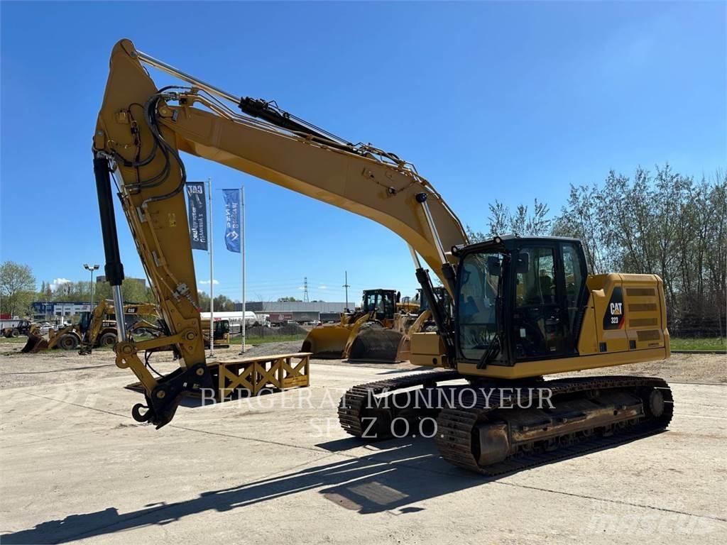 CAT 323 Bagri goseničarji
