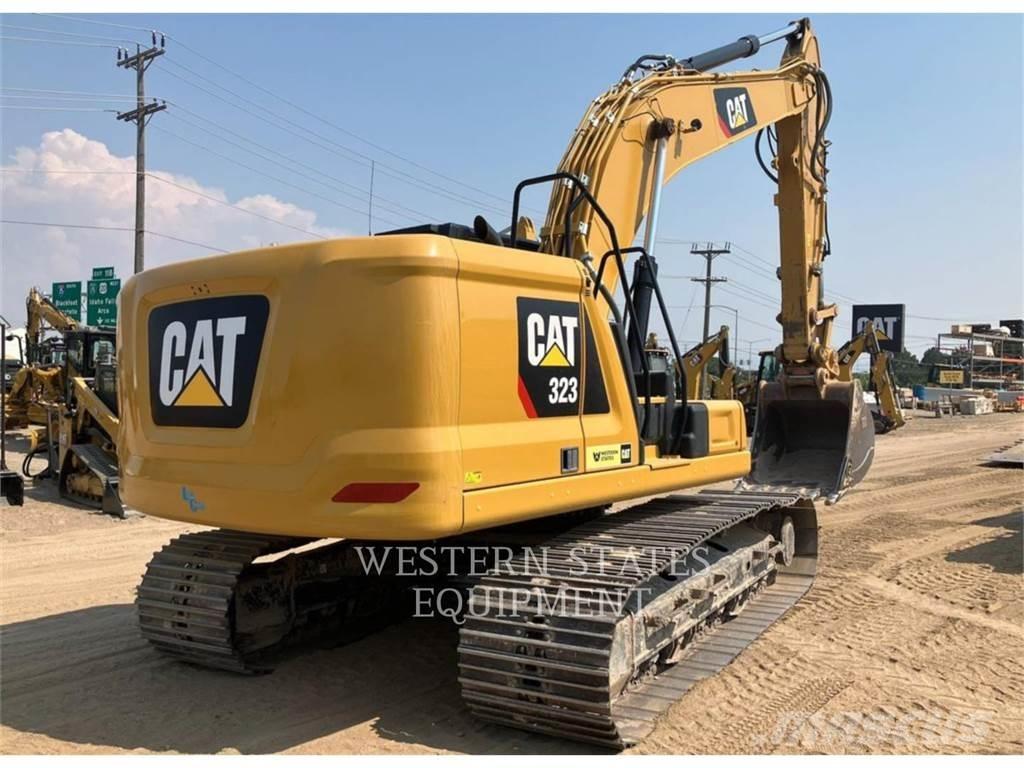 CAT 323 Bagri goseničarji