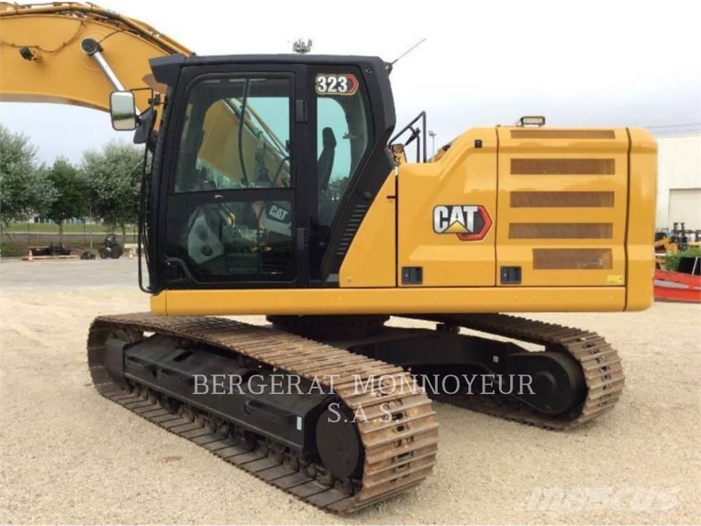 CAT 323 Bagri goseničarji