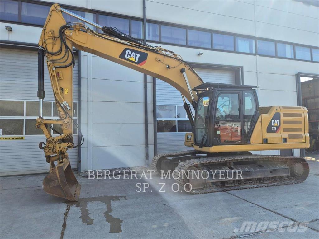 CAT 323 Bagri goseničarji