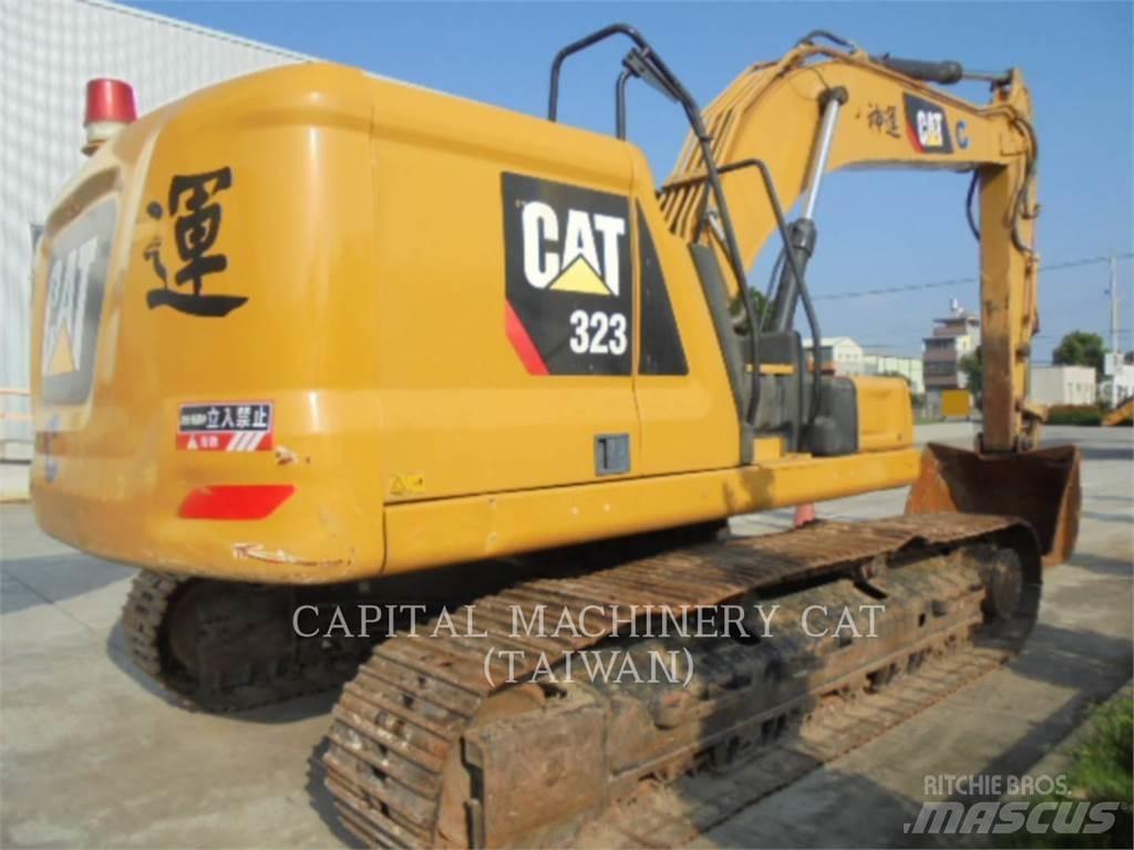 CAT 323-07 Bagri goseničarji
