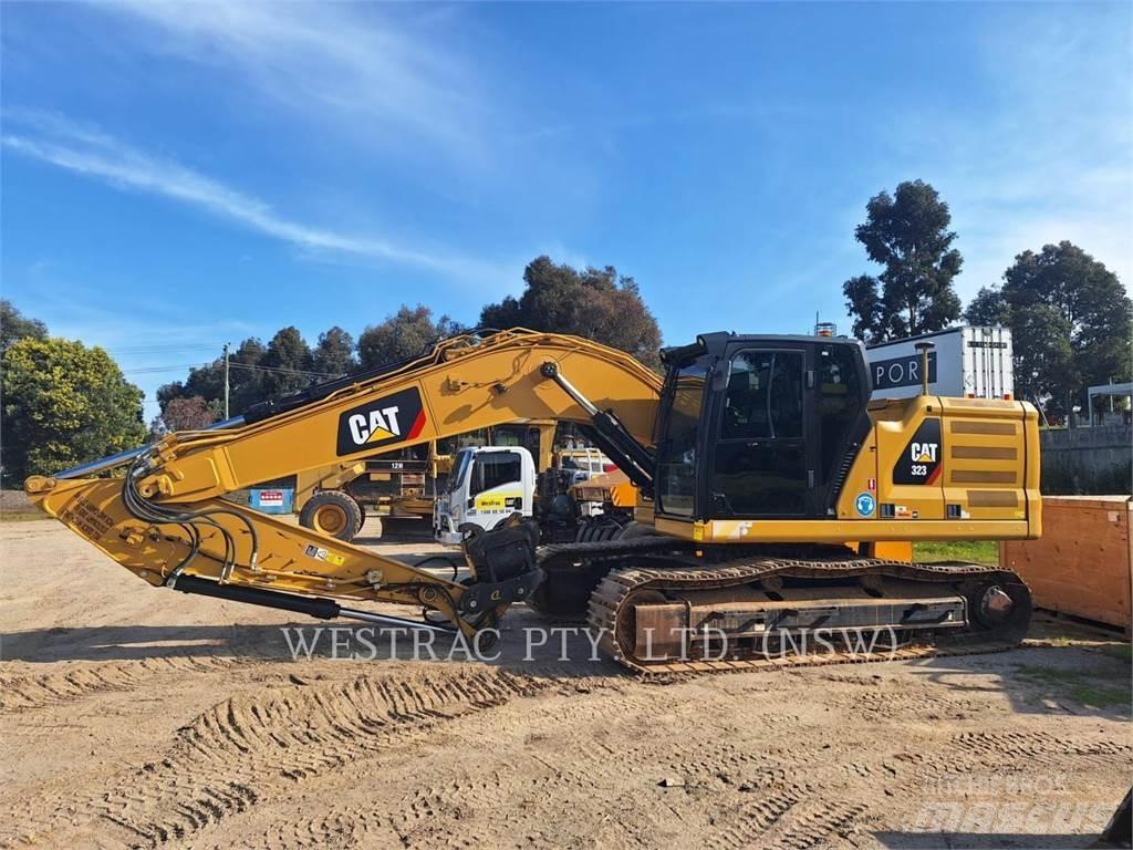 CAT 323-07 Bagri goseničarji