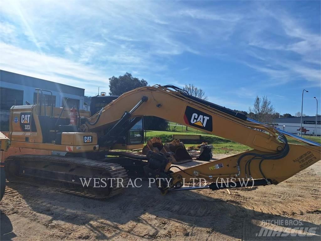 CAT 323-07 Bagri goseničarji