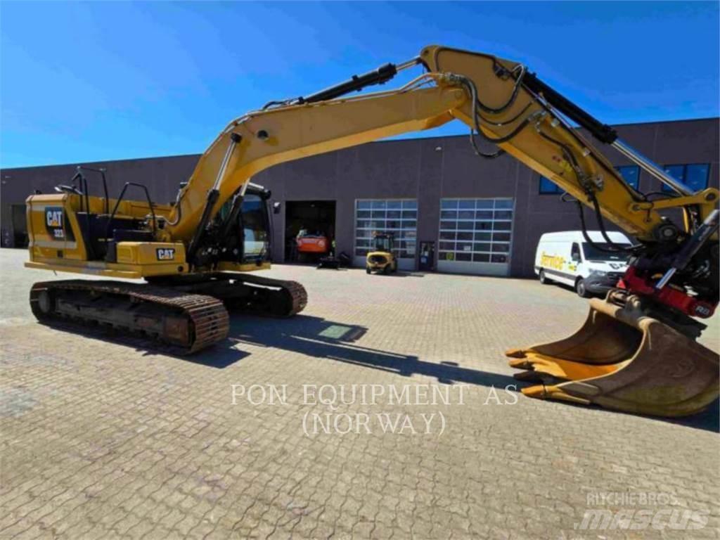 CAT 323-07 Bagri goseničarji