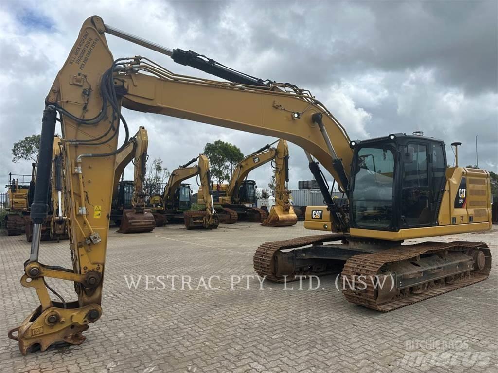 CAT 323-07 Bagri goseničarji