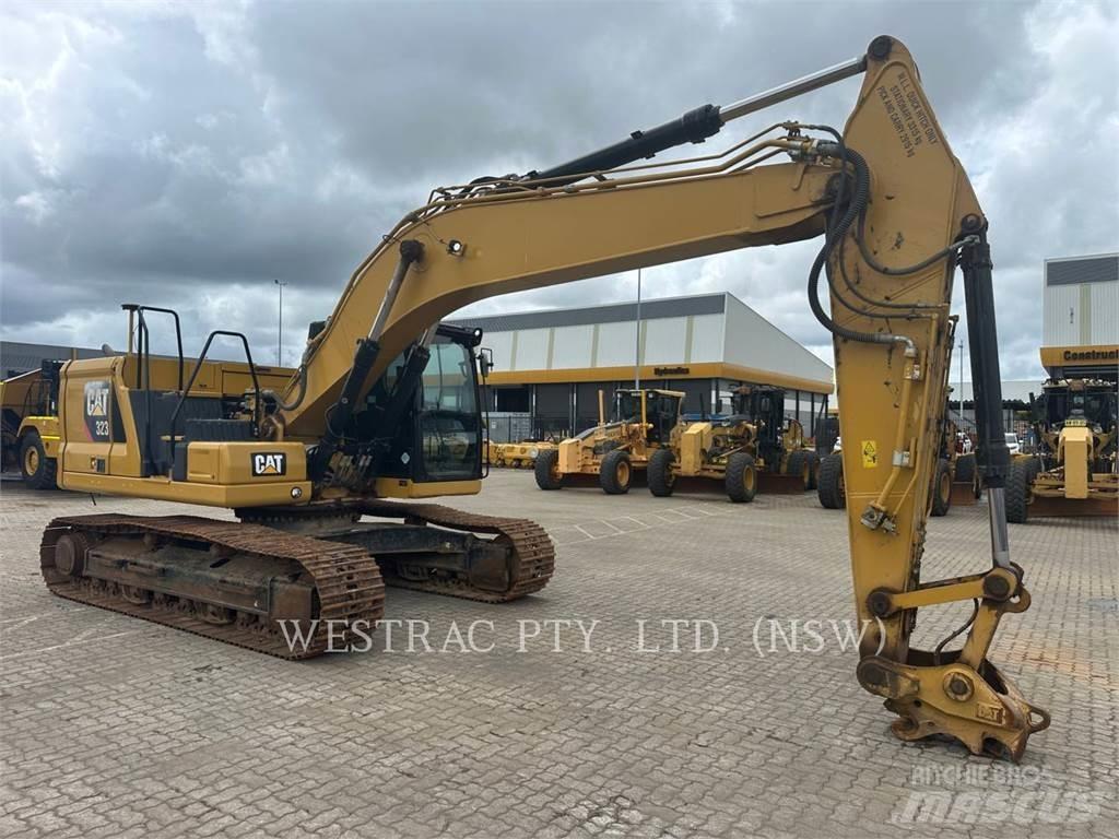 CAT 323-07 Bagri goseničarji