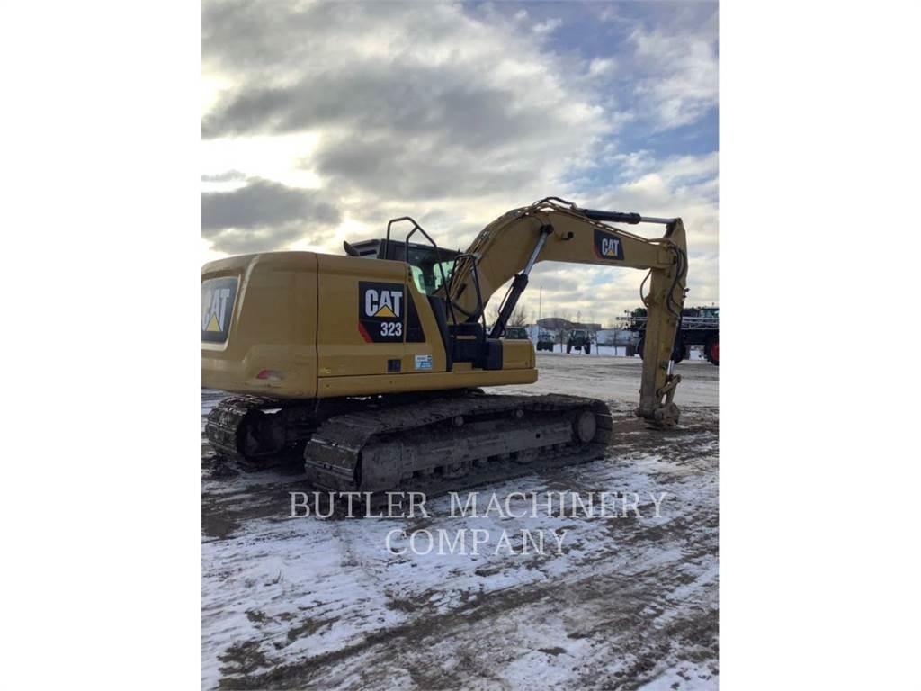 CAT 323-07 Bagri goseničarji