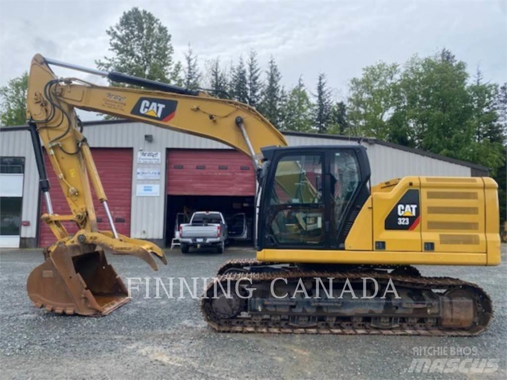 CAT 323-07 Bagri goseničarji