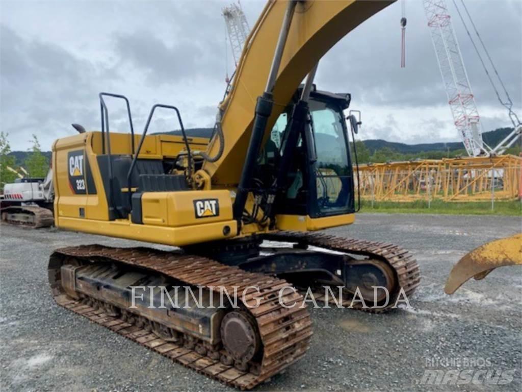 CAT 323-07 Bagri goseničarji