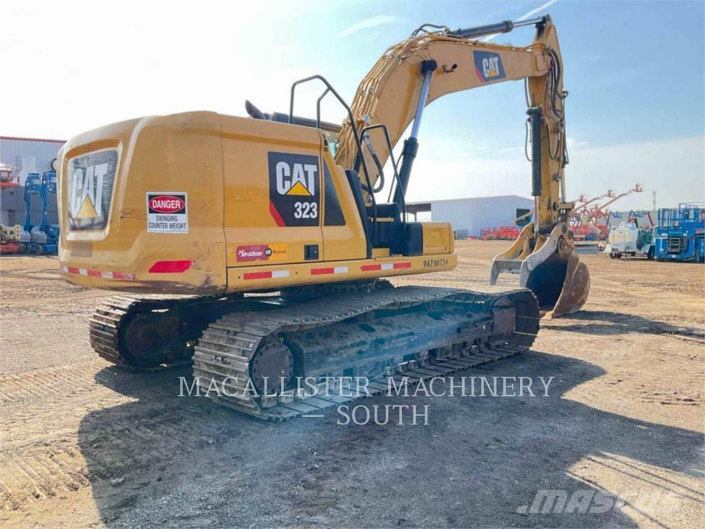CAT 323-07 Bagri goseničarji