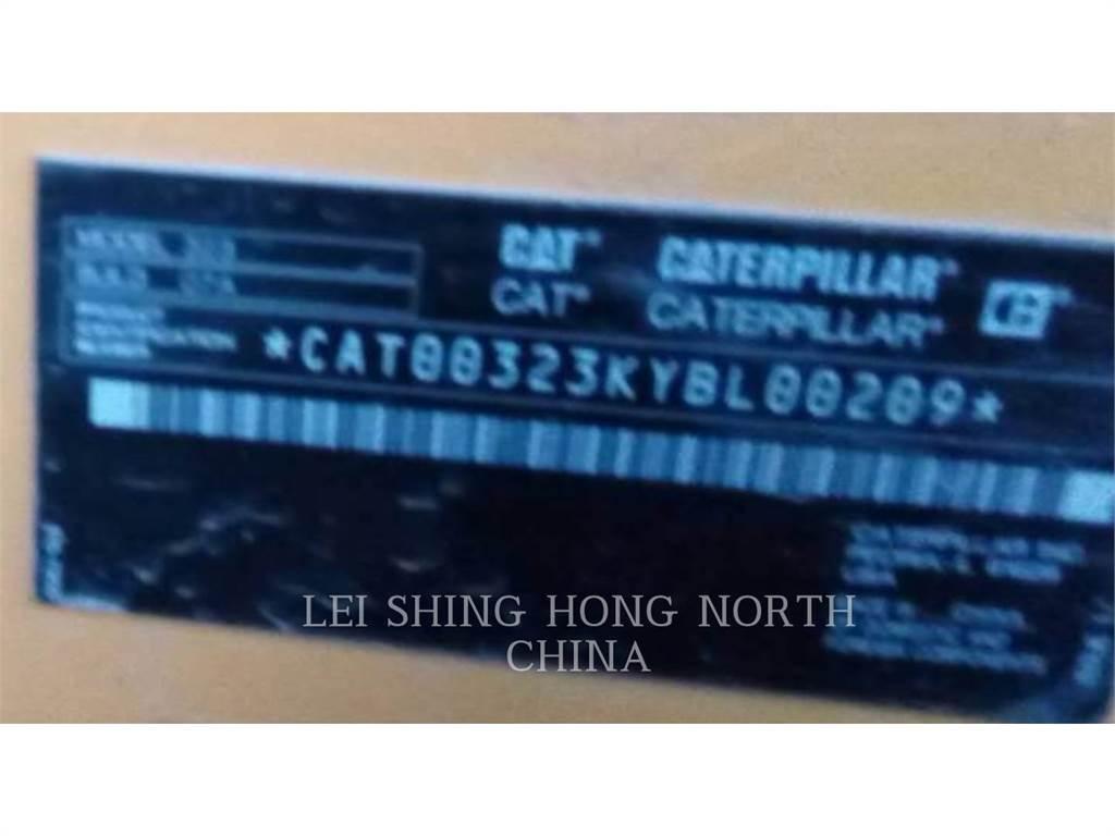 CAT 323-07 Bagri goseničarji