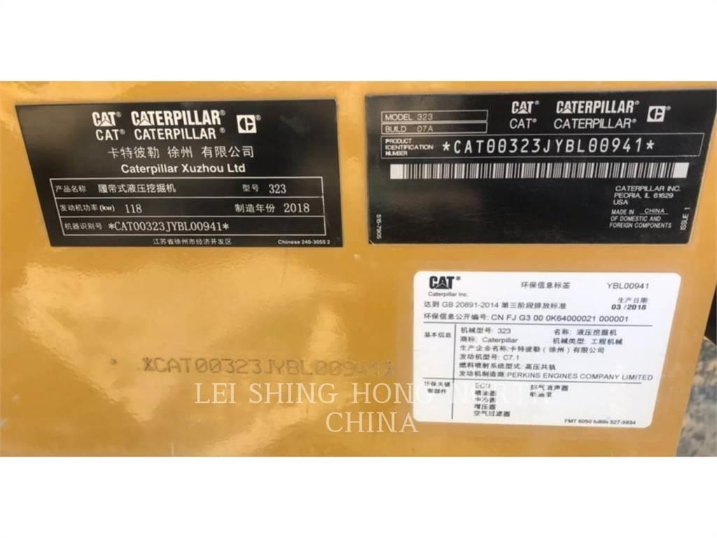 CAT 323-07 Bagri goseničarji