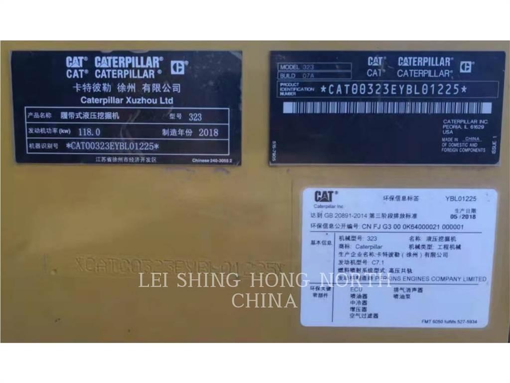 CAT 323-07 Bagri goseničarji