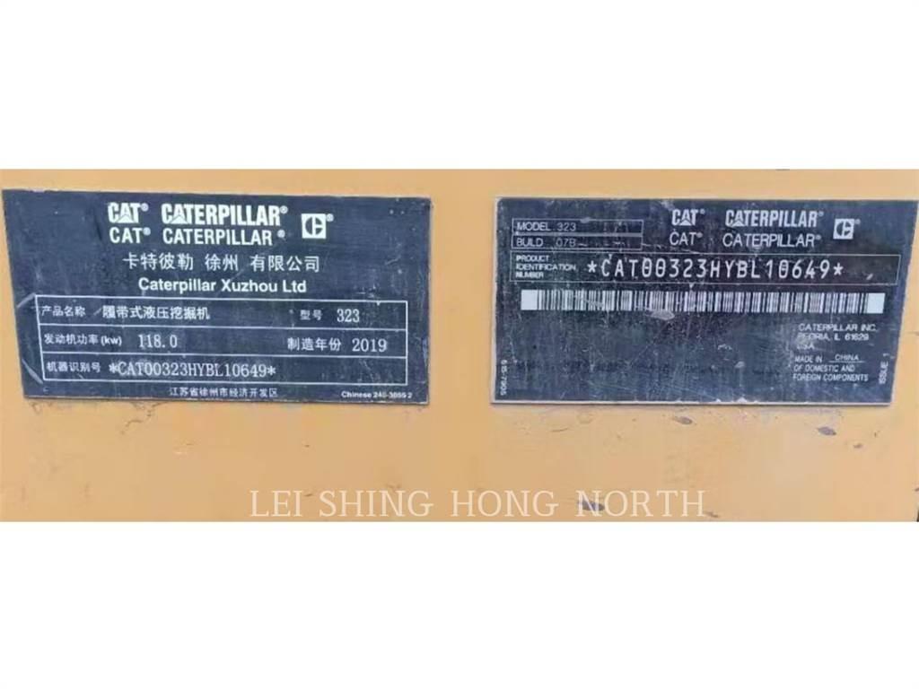 CAT 323-07 Bagri goseničarji