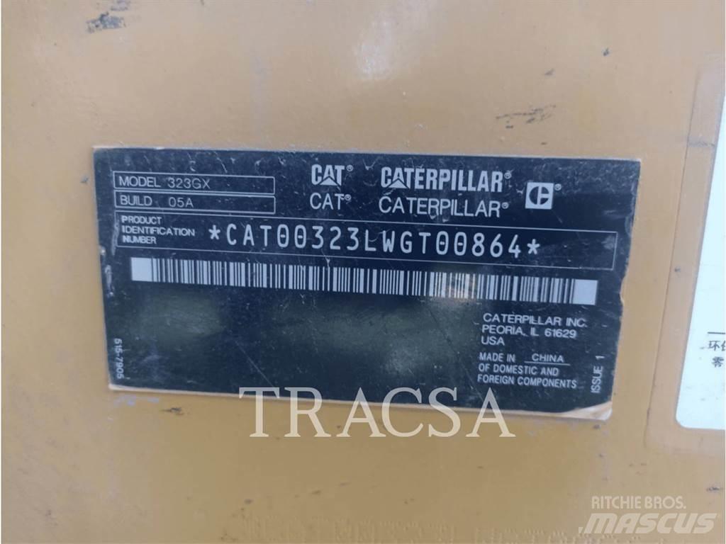 CAT 323 GX Bagri goseničarji