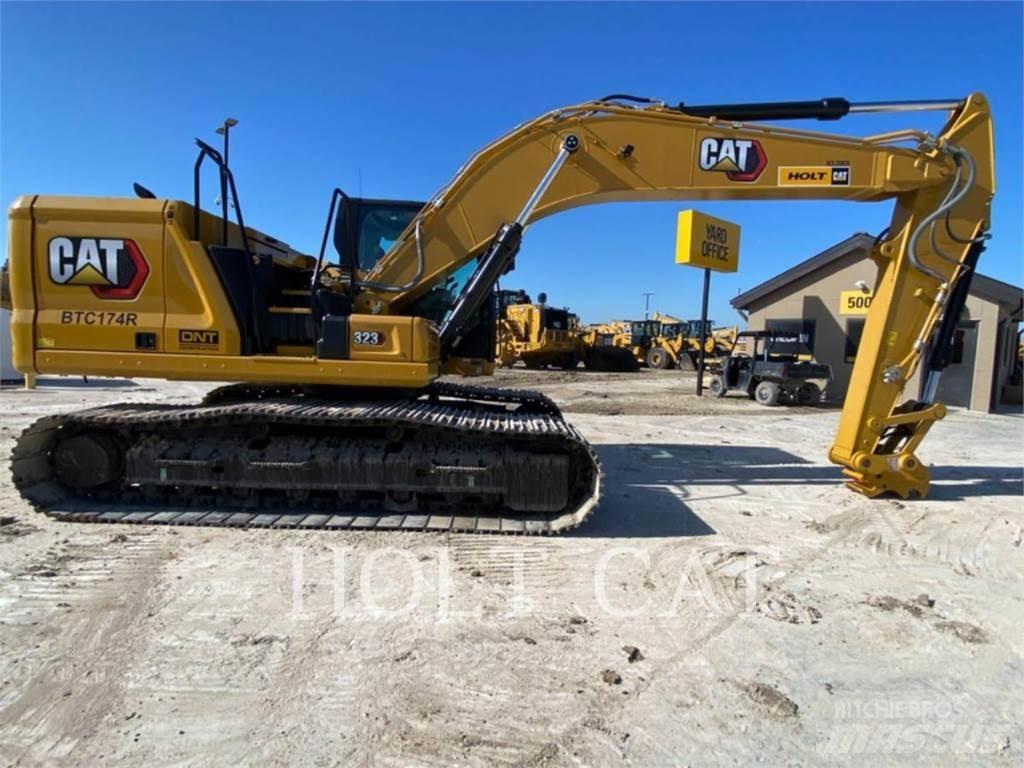 CAT 323 TC Bagri goseničarji