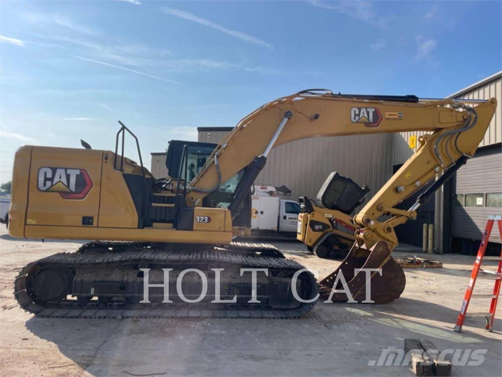 CAT 323 TC Bagri goseničarji