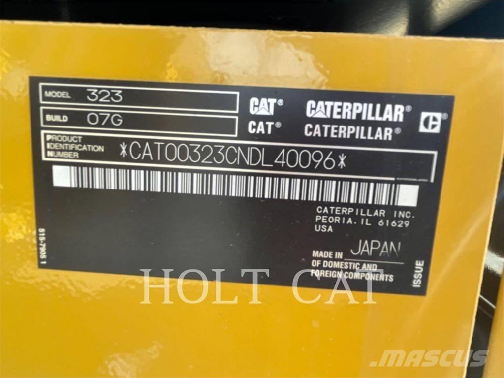 CAT 323 TC Bagri goseničarji