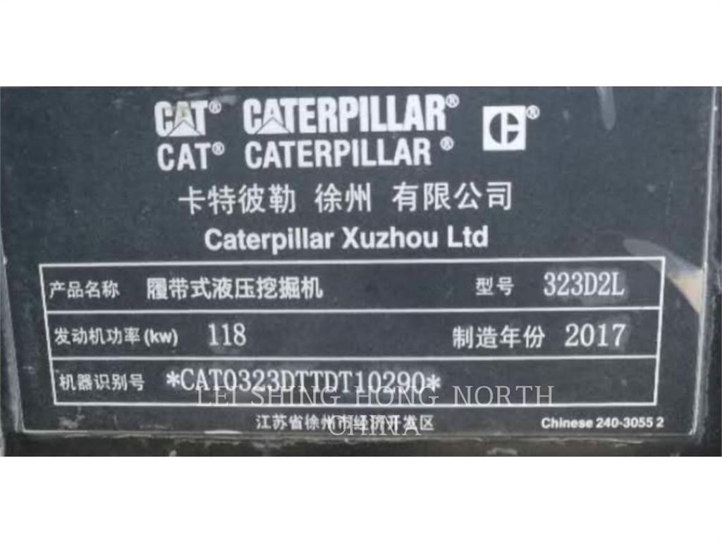 CAT 323D2L Bagri goseničarji
