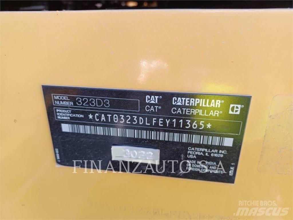 CAT 323DLN Bagri goseničarji