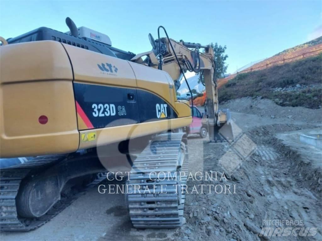 CAT 323DSA Bagri goseničarji