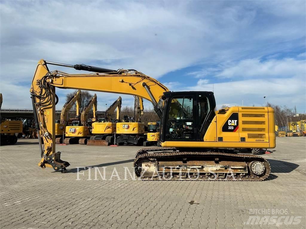 CAT 323E Bagri goseničarji