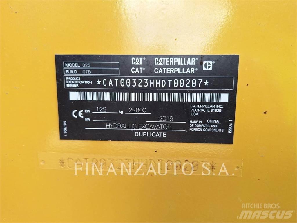 CAT 323E Bagri goseničarji