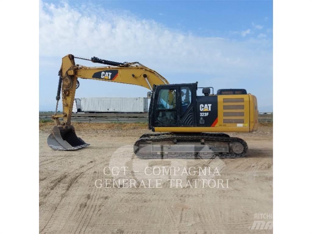 CAT 323F Bagri goseničarji