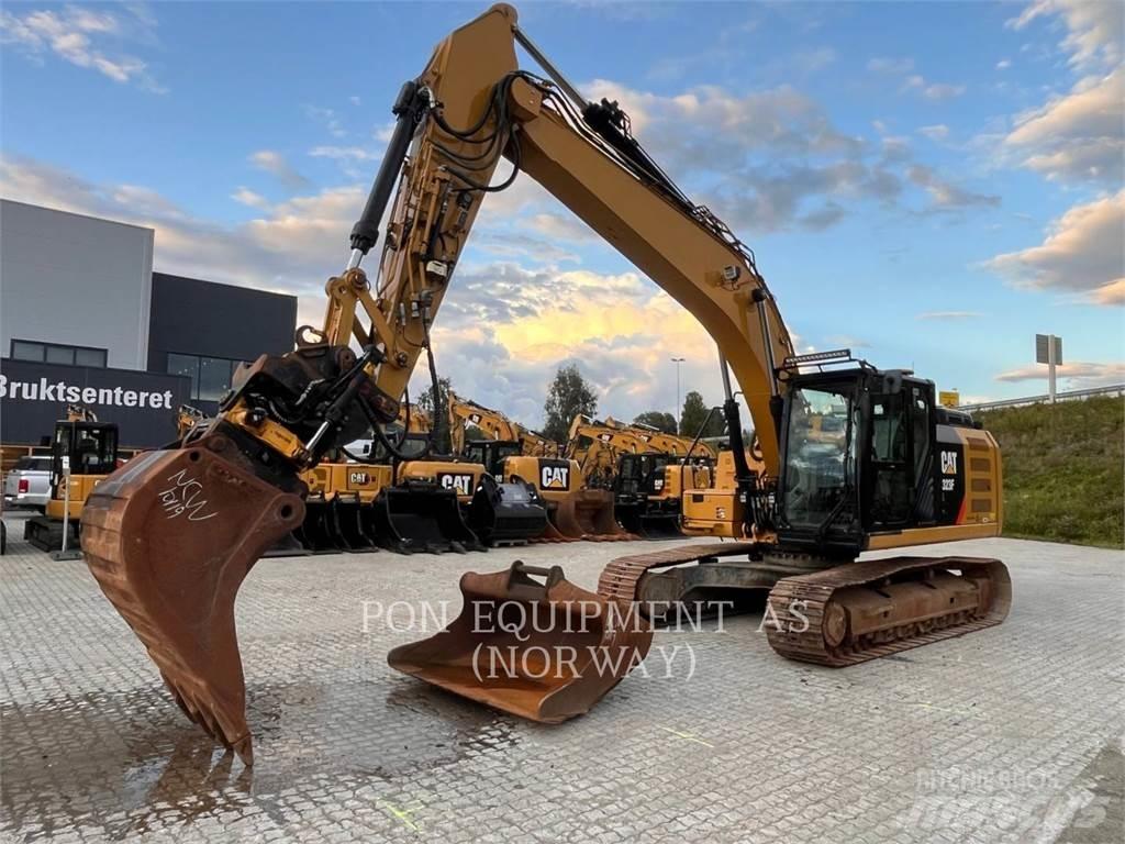 CAT 323FL Bagri goseničarji