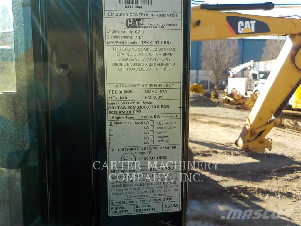 CAT 323FL Bagri goseničarji