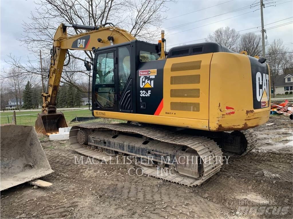 CAT 323FL Bagri goseničarji