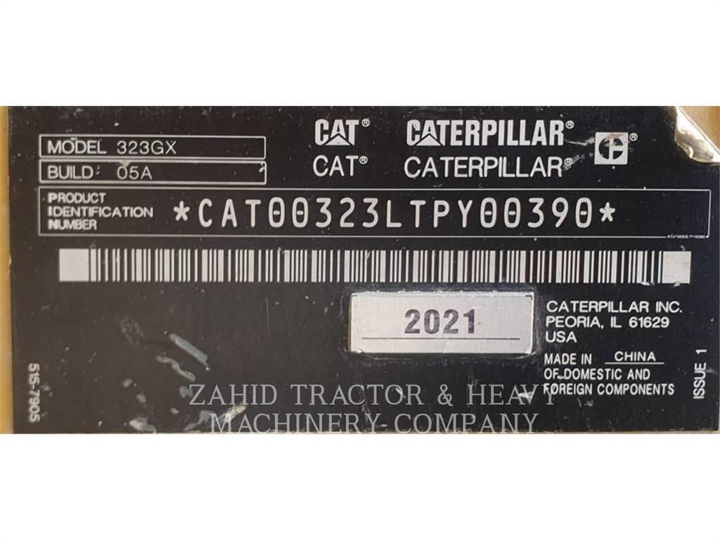 CAT 323GX Bagri goseničarji