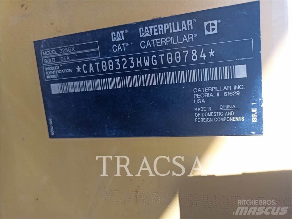 CAT 323GX Bagri goseničarji