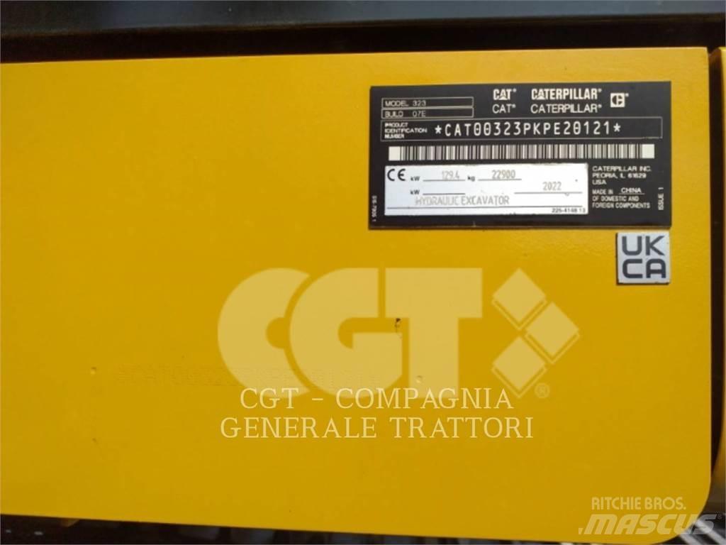 CAT 323LN Bagri goseničarji
