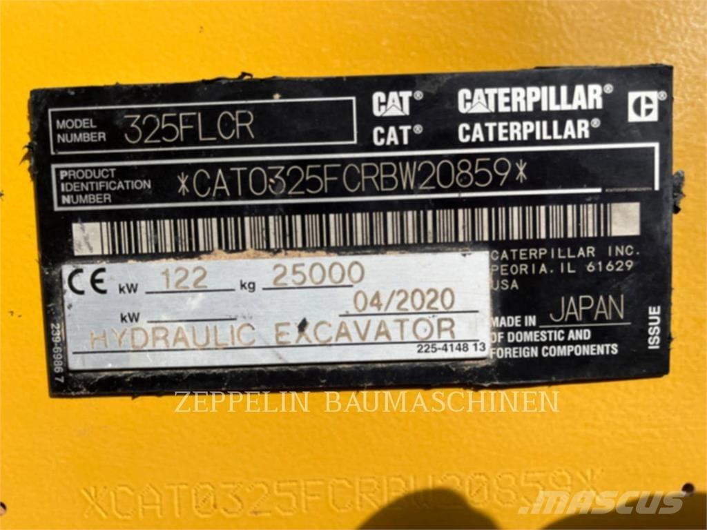 CAT 325FL Bagri goseničarji