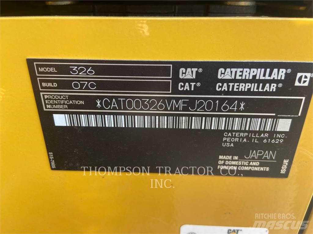 CAT 326 Bagri goseničarji