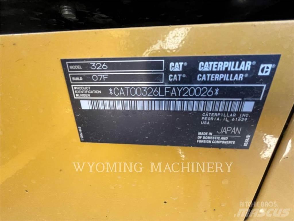 CAT 326 Bagri goseničarji
