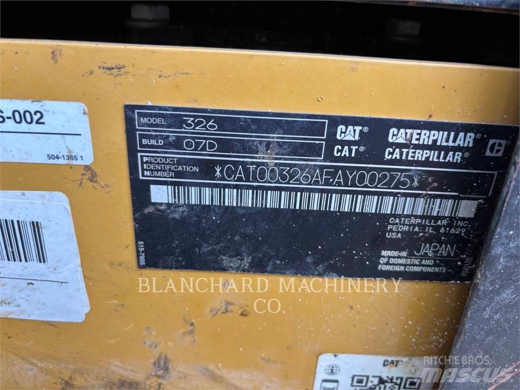 CAT 326 Bagri goseničarji