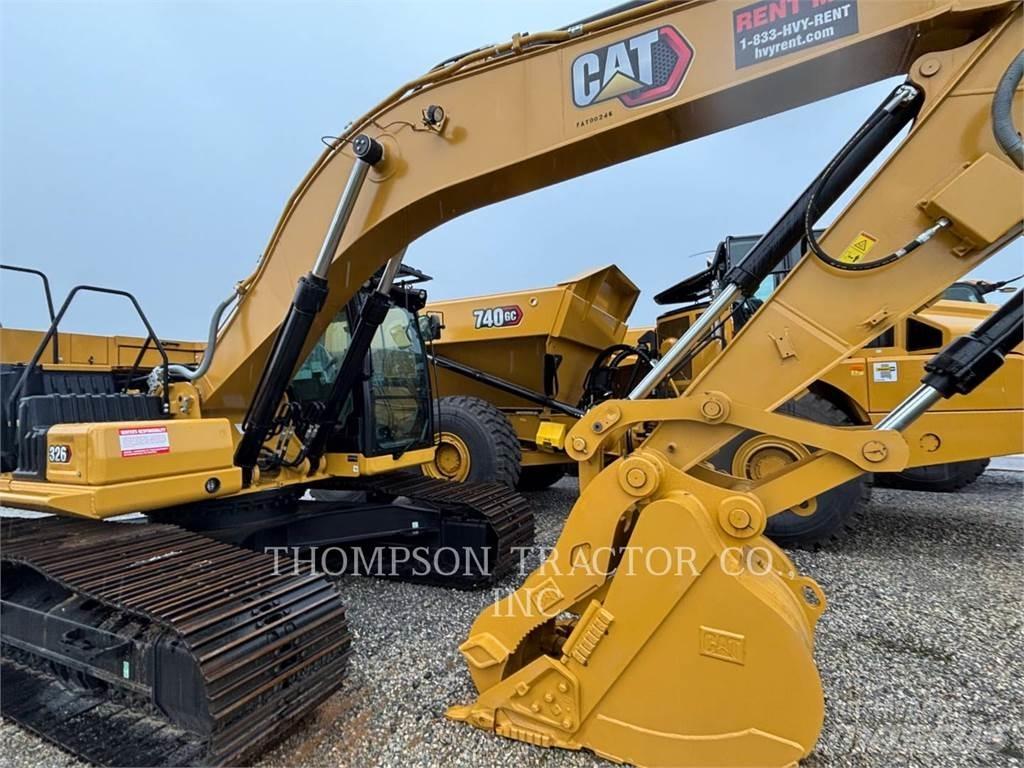 CAT 326 Bagri goseničarji