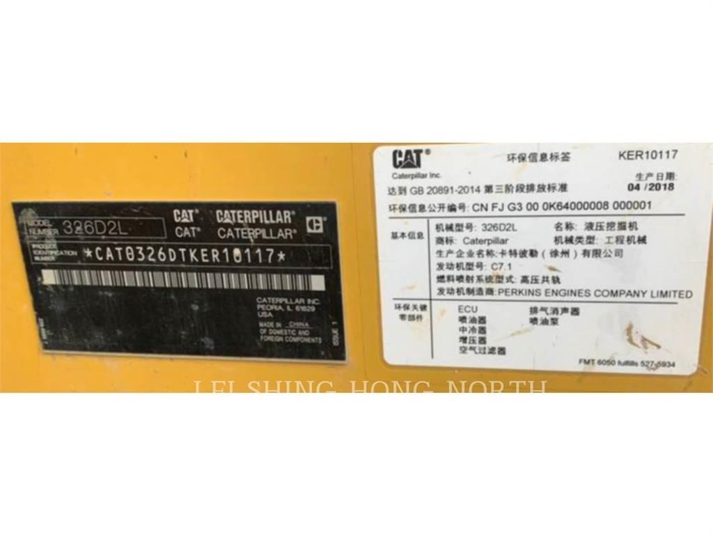 CAT 326D2L Bagri goseničarji