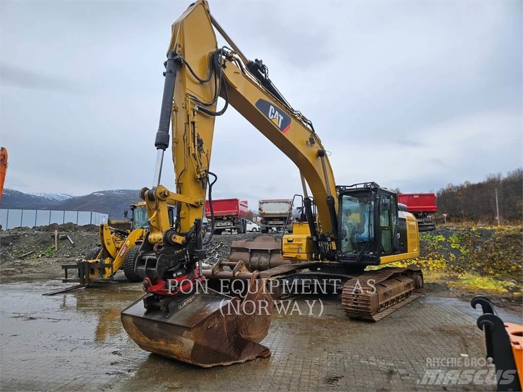 CAT 326FL Bagri goseničarji