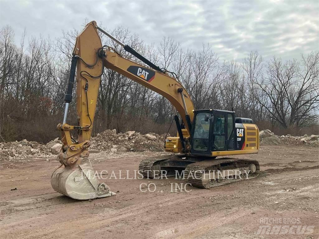 CAT 326FL Bagri goseničarji