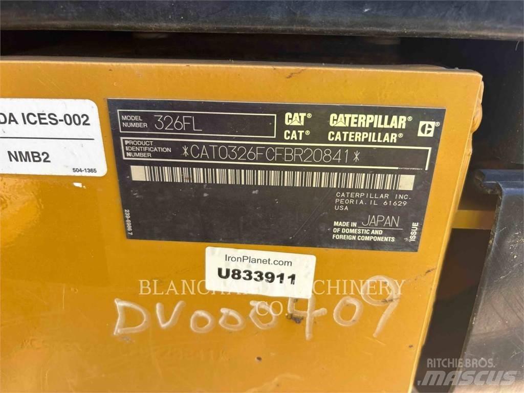 CAT 326FL Bagri goseničarji