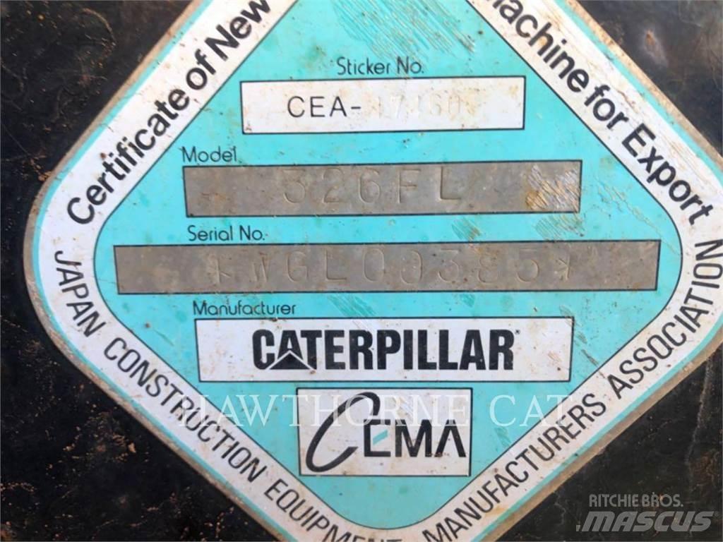 CAT 326FL Bagri goseničarji