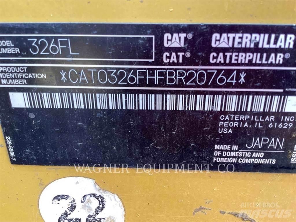 CAT 326FL Bagri goseničarji