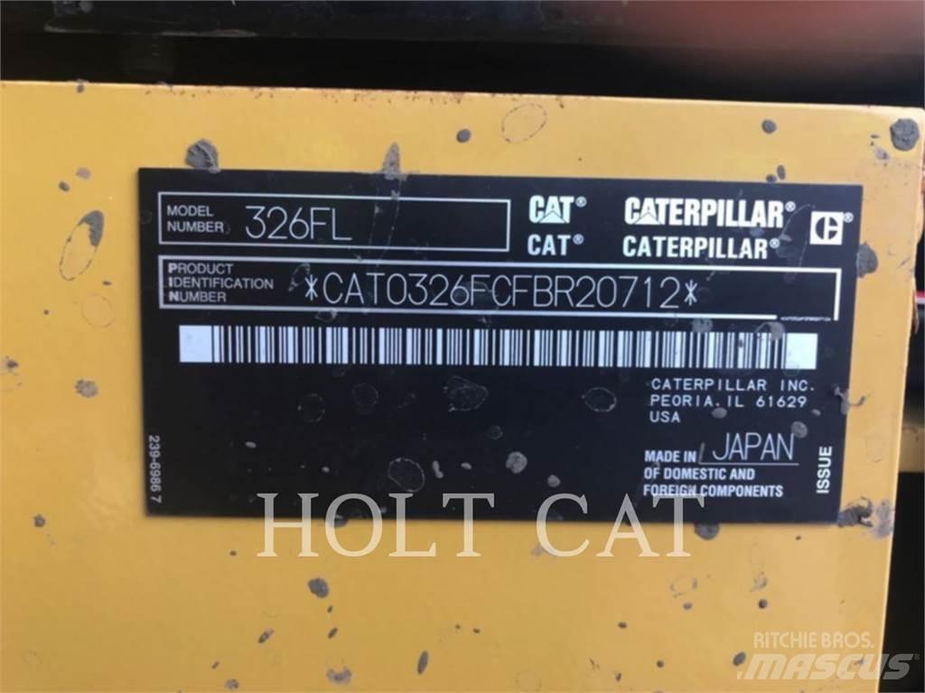 CAT 326FL Bagri goseničarji