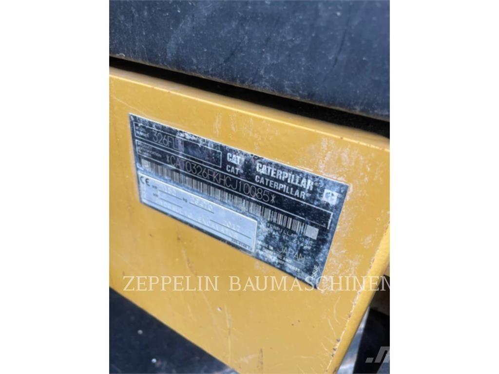 CAT 326FLN Bagri goseničarji